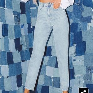 PrettyLittleThing High Rise Mom Jeans